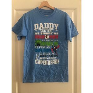 Daddy You Are My Superhero T-shirt size Small